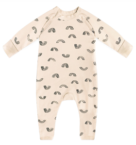 Pyjama bébé imprimé léopard rose DIM Baby